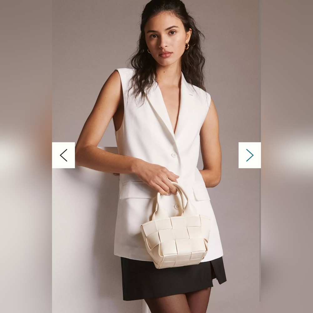 Anthropologie X Mare Mare NWT Collared Blazer Vest
